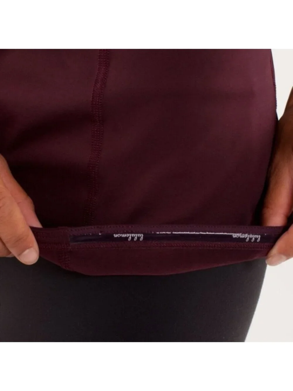 Lululemon Run: Catch Me TankBordeaux Drama / Tonka Stripe Bordeaux Drama